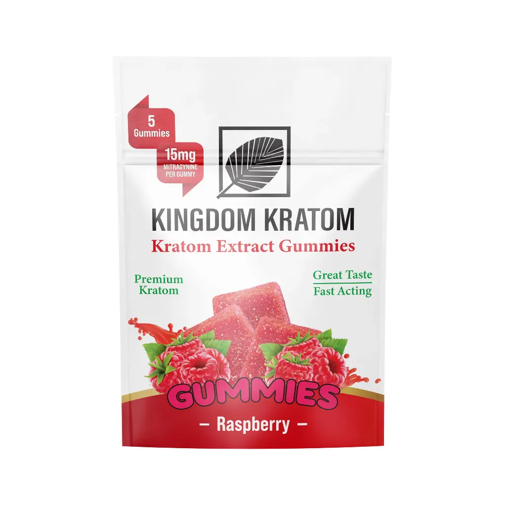 Kratom Gummies - Raspberry