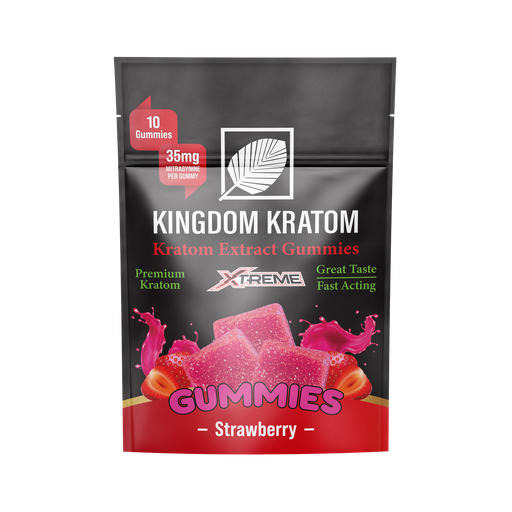 Xtreme Kratom Gummies - Strawberry