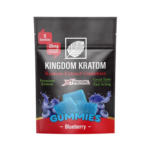 Xtreme Kratom Gummies - Blueberry