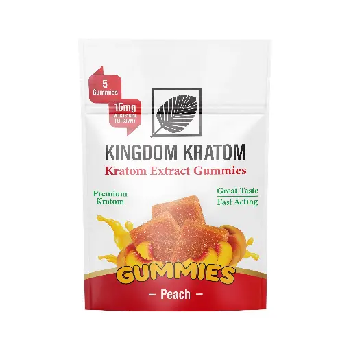 Kratom Gummies - Peach